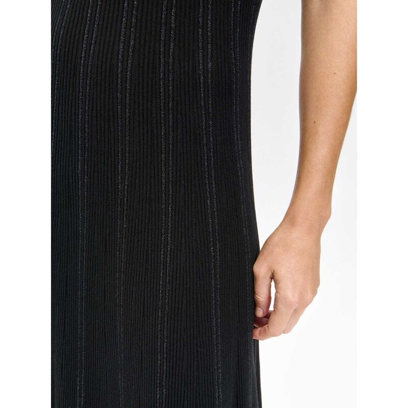 Veronika Maine Sparkling Stripe Knit Dress image number 2